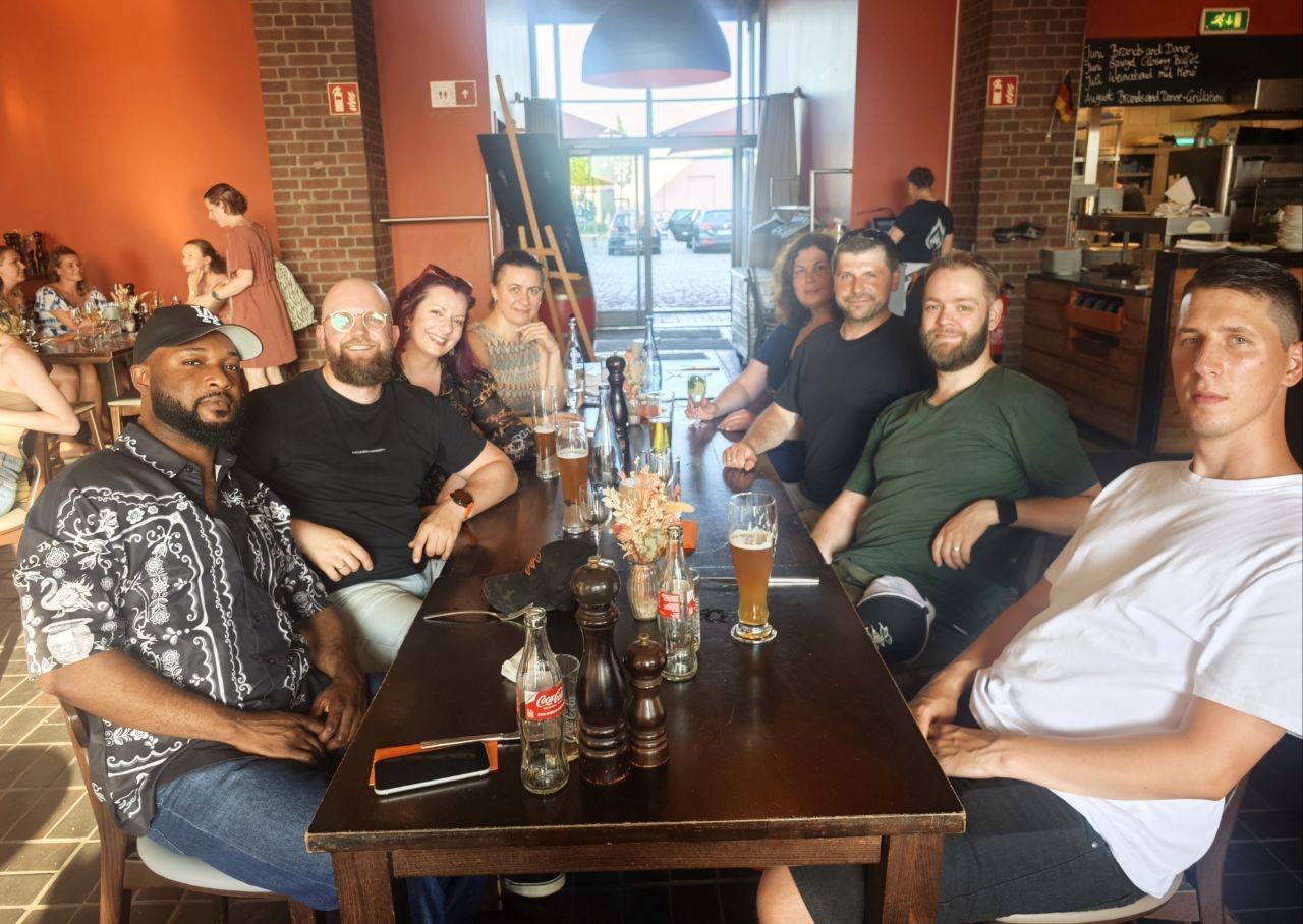 Bild von den Teilnehmenden des Meetups