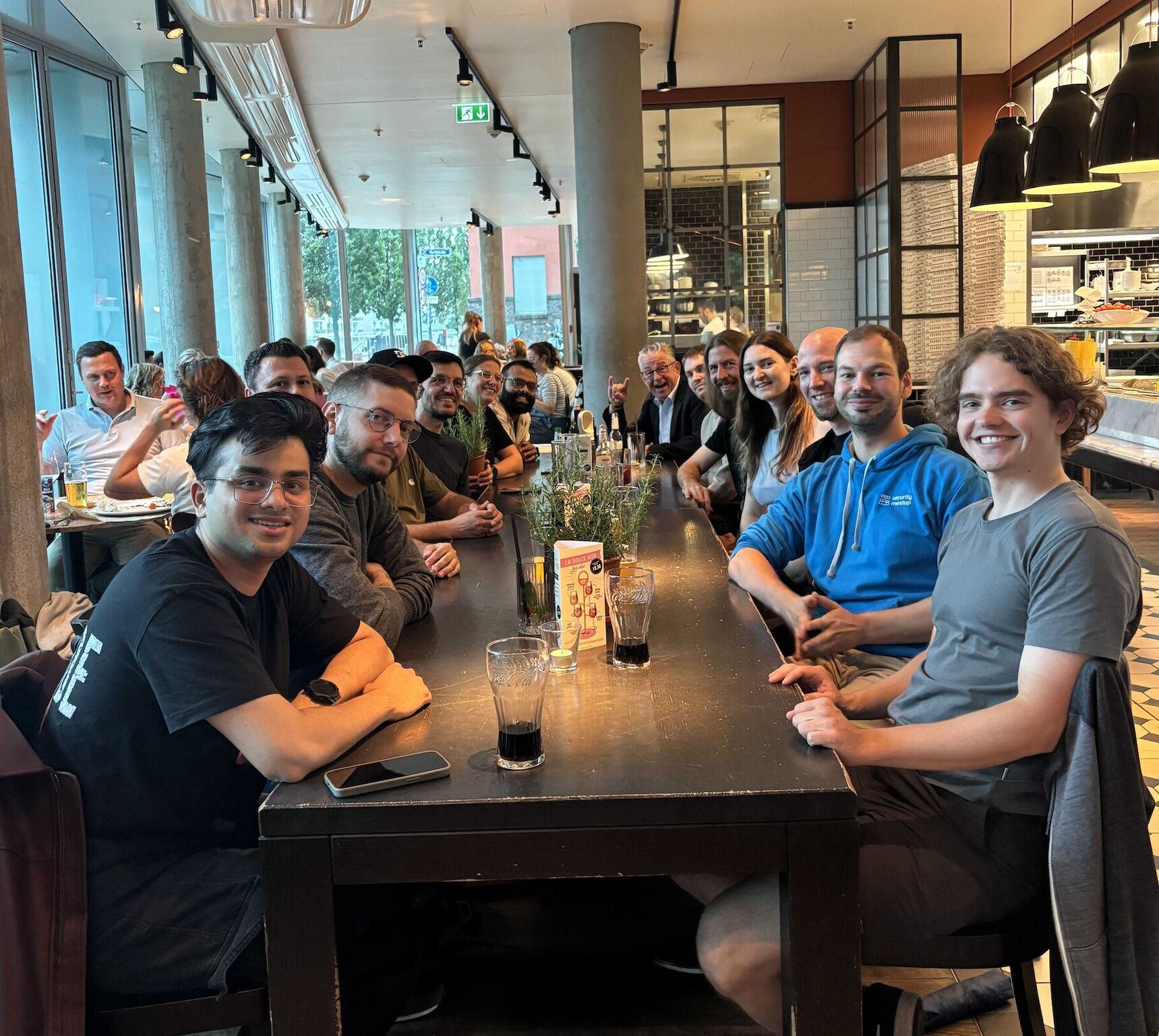 Bild von den Teilnehmenden des Meetups