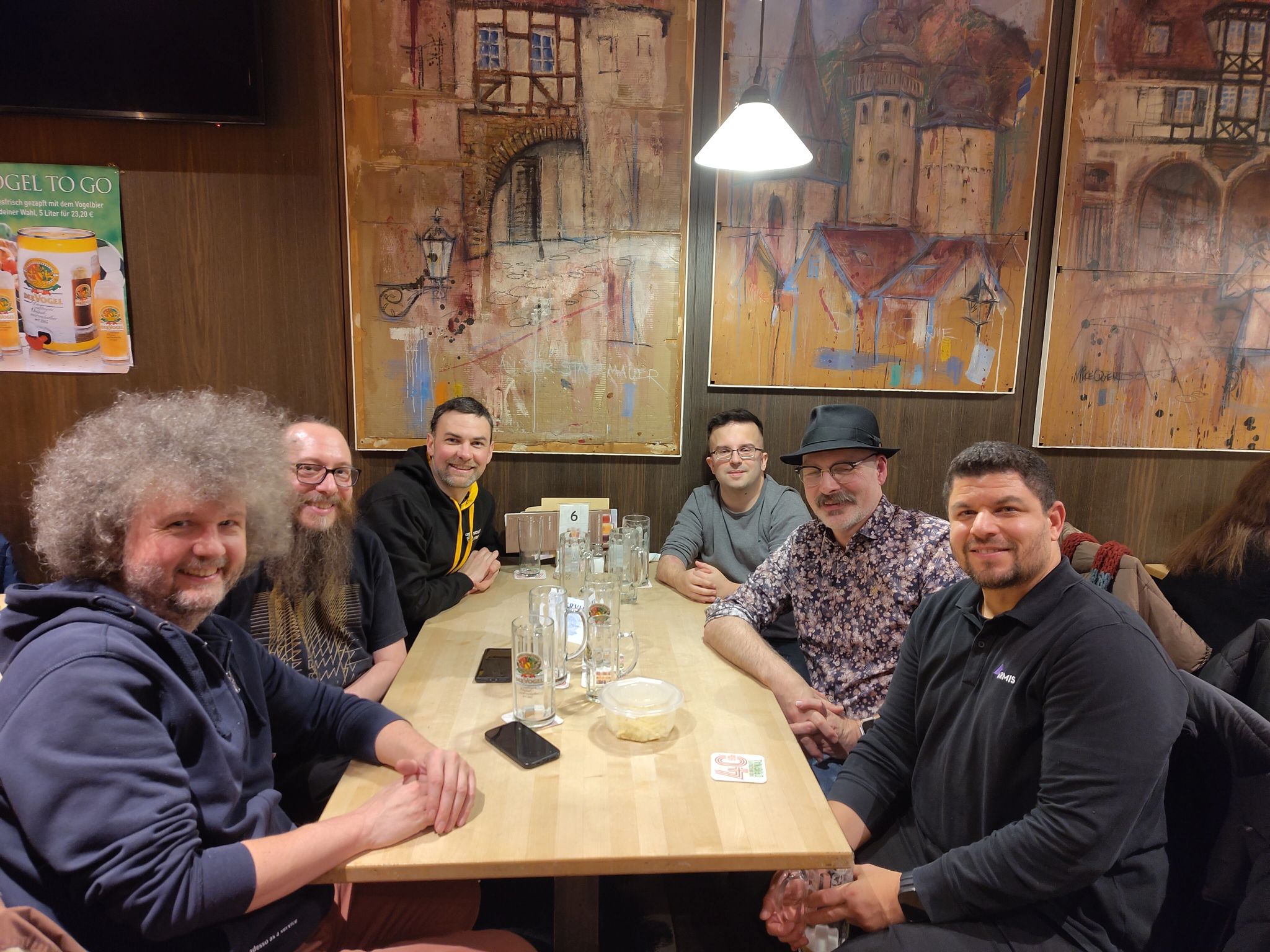 Bild von den Teilnehmenden des Meetups