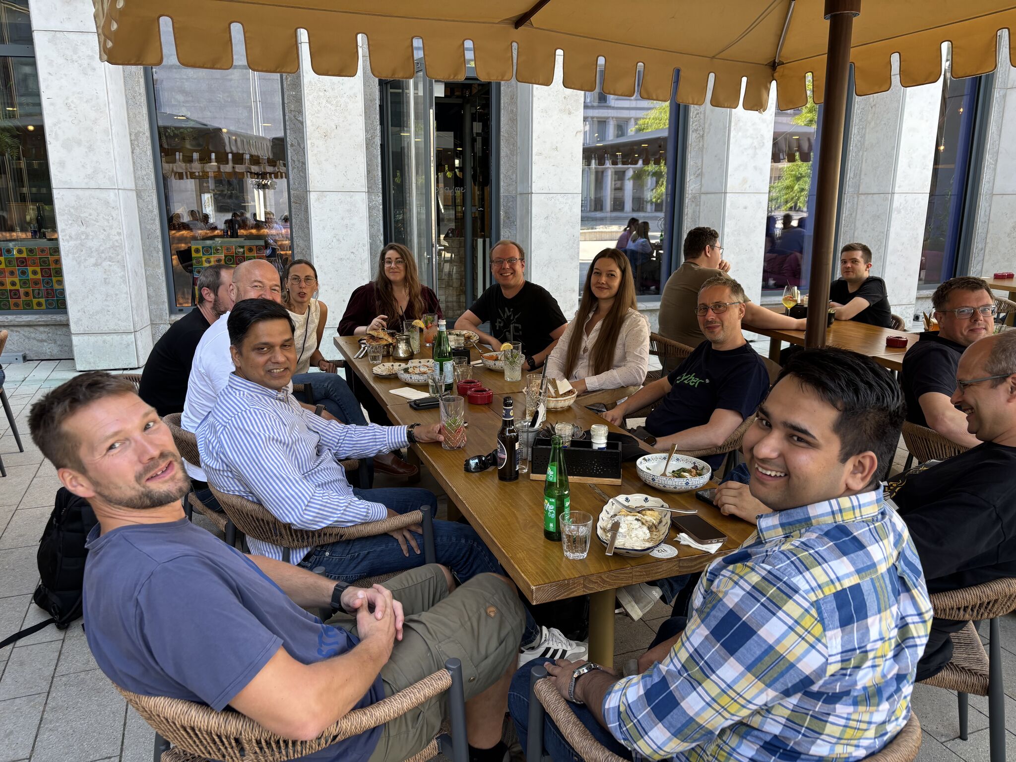 Bild von den Teilnehmenden des Meetups