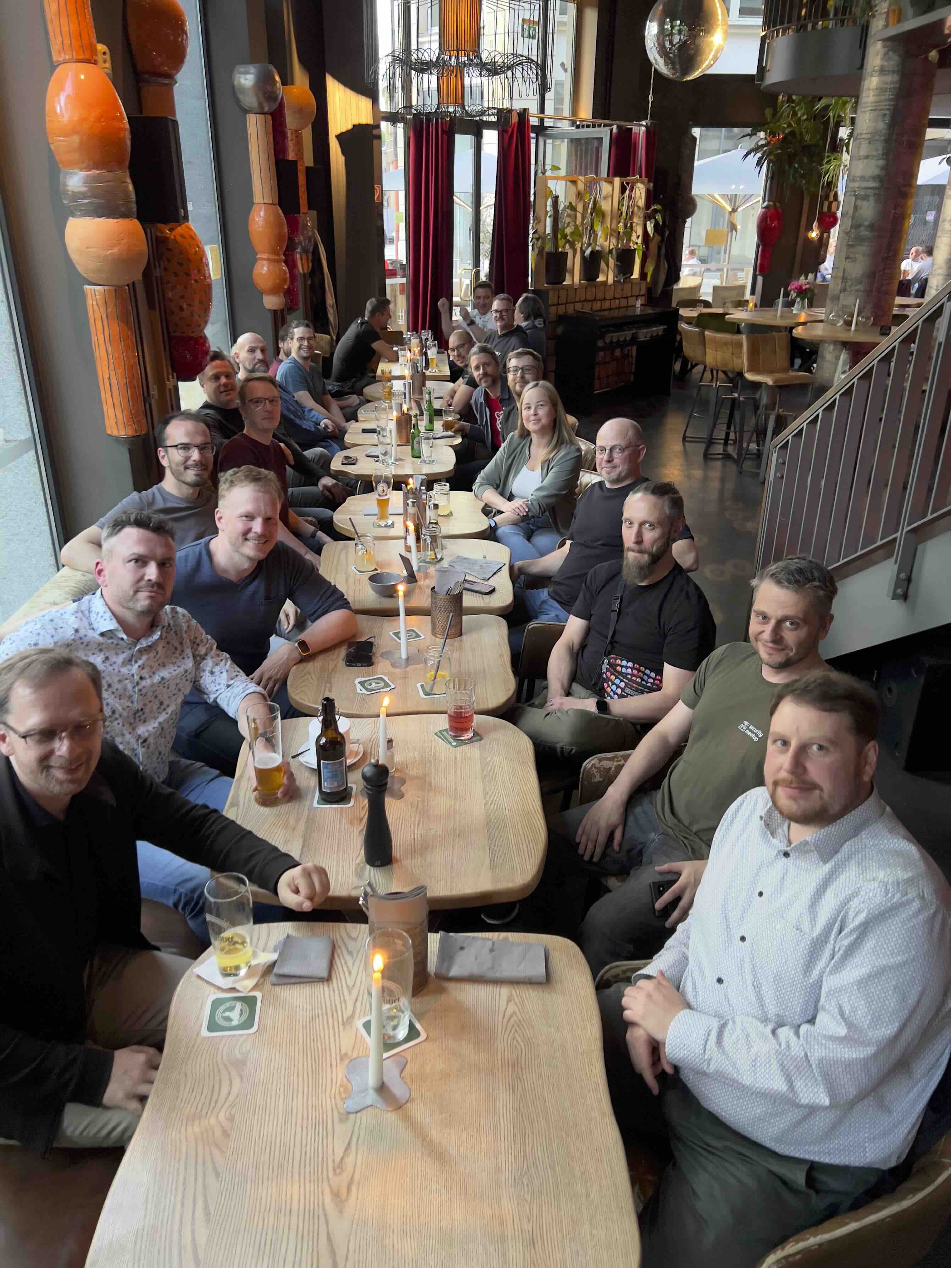 Bild von den Teilnehmenden des Meetups