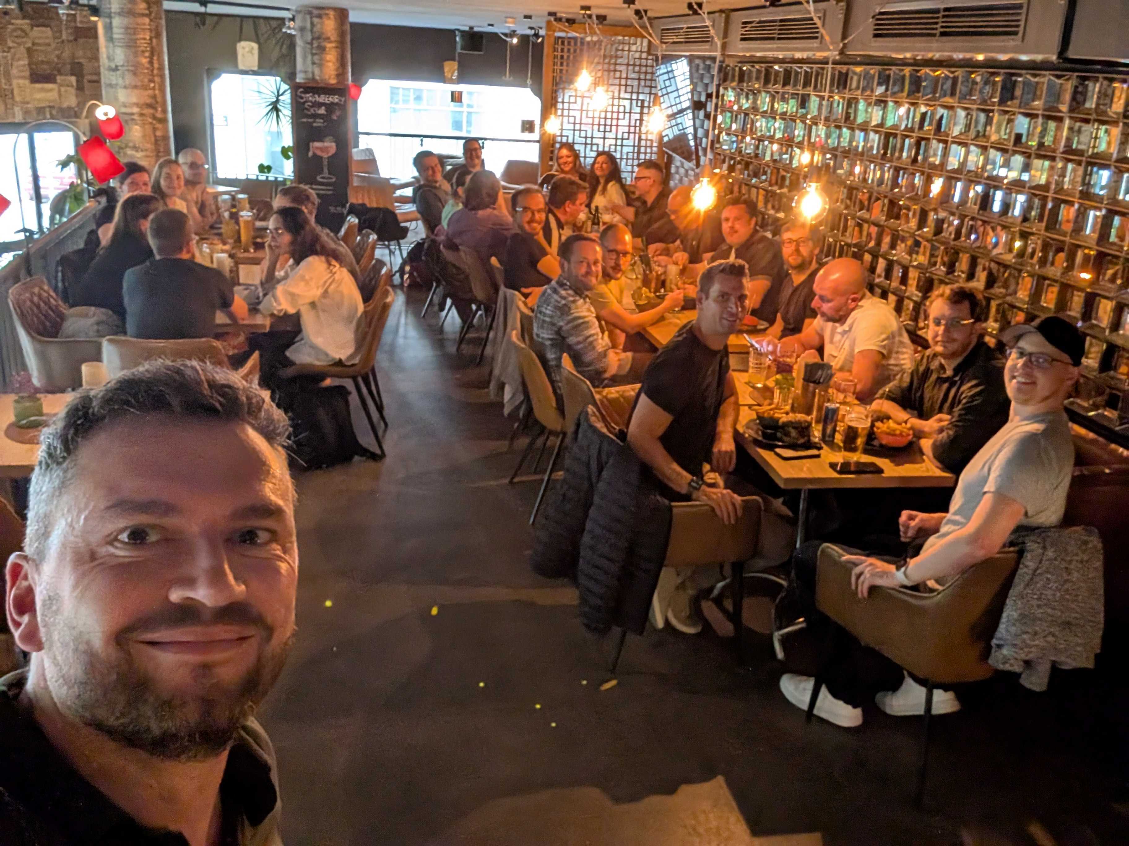 Bild von den Teilnehmenden des Meetups