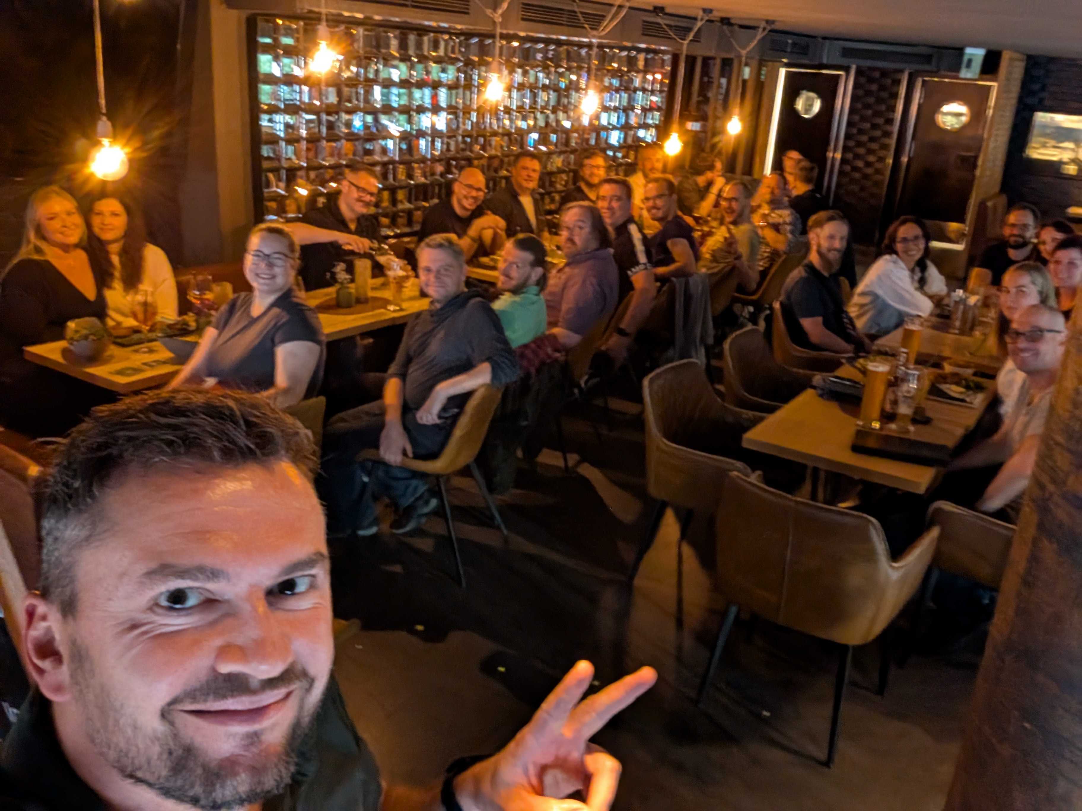 Bild von den Teilnehmenden des Meetups
