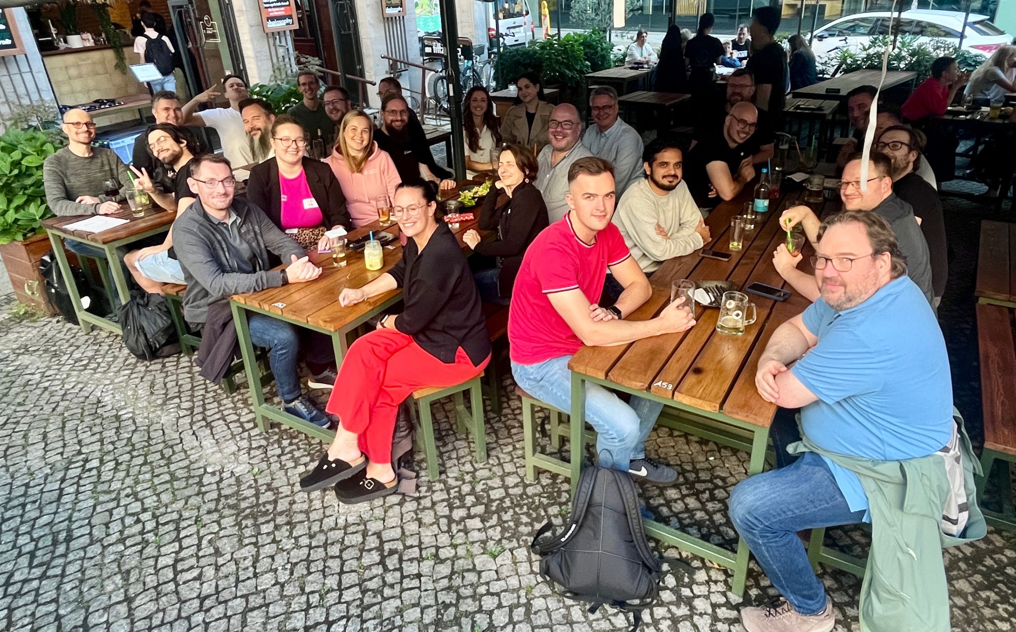 Bild von den Teilnehmenden des Meetups