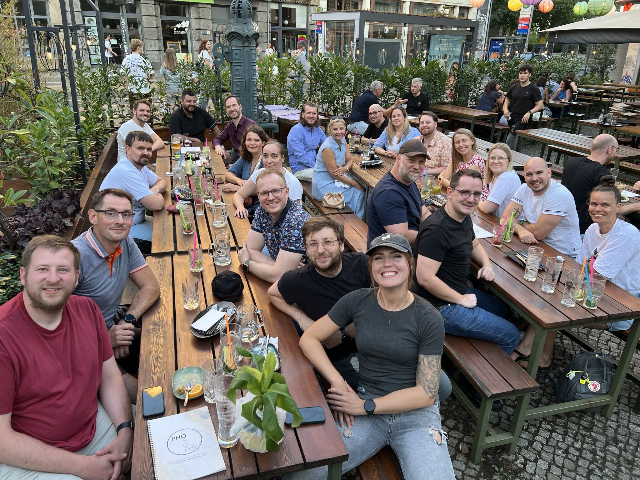 Bild von den Teilnehmenden des Meetups