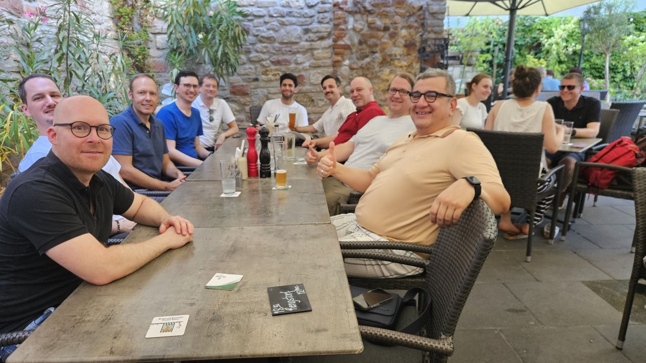 Bild von den Teilnehmenden des Meetups
